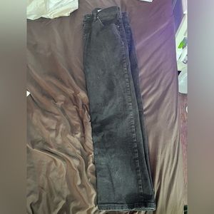 Black wrangler jeans